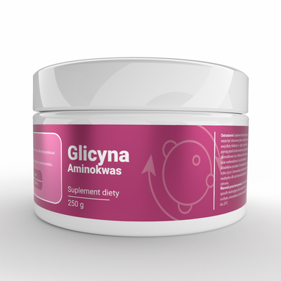 Glicyna (aminokwas) – 250 g (proszek) | Medfuture