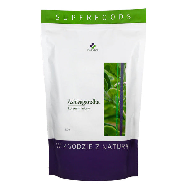 Super Food Ashwagandha korzeń mielony