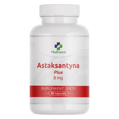 Astaksantyna Plus - 8 mg - 60 kapsułek | Medfuture