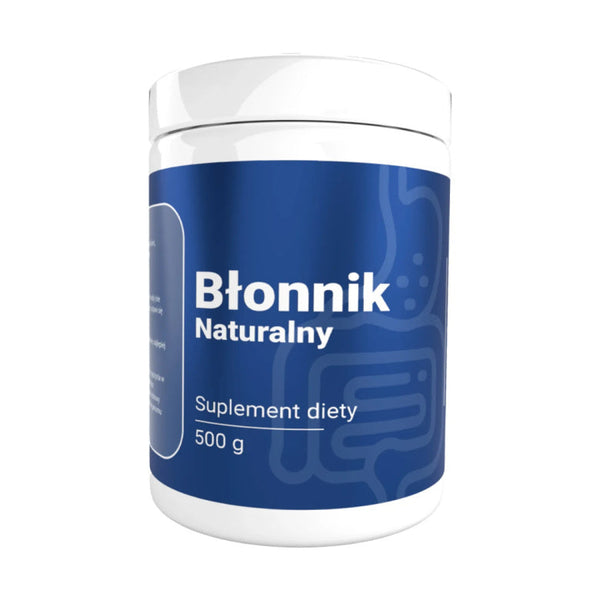 Błonnik Naturalny - nasiona babki jajowatej i płesznik - 500 g| Medfuture
