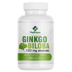 Ginkgo biloba (Miłorząb dwuklapowy) – ekstrakt 120 mg – 120 tabletek | Medfuture