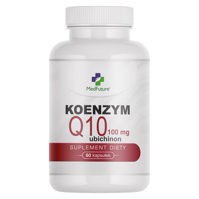 Koenzym Q10 (ubichinon) + witamina E + piperyna - 60 kapsułek | Medfuture