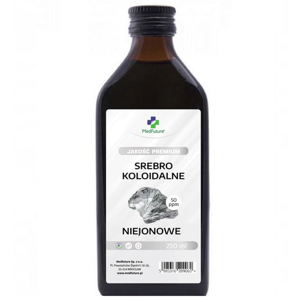 Srebro koloidalne niejonowe