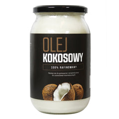 Olej Kokosowy Rafinowany - rafinowany - 900 ml | Medfuture