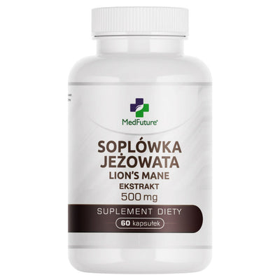 Soplówka jeżowata Lion's mane ekstrakt