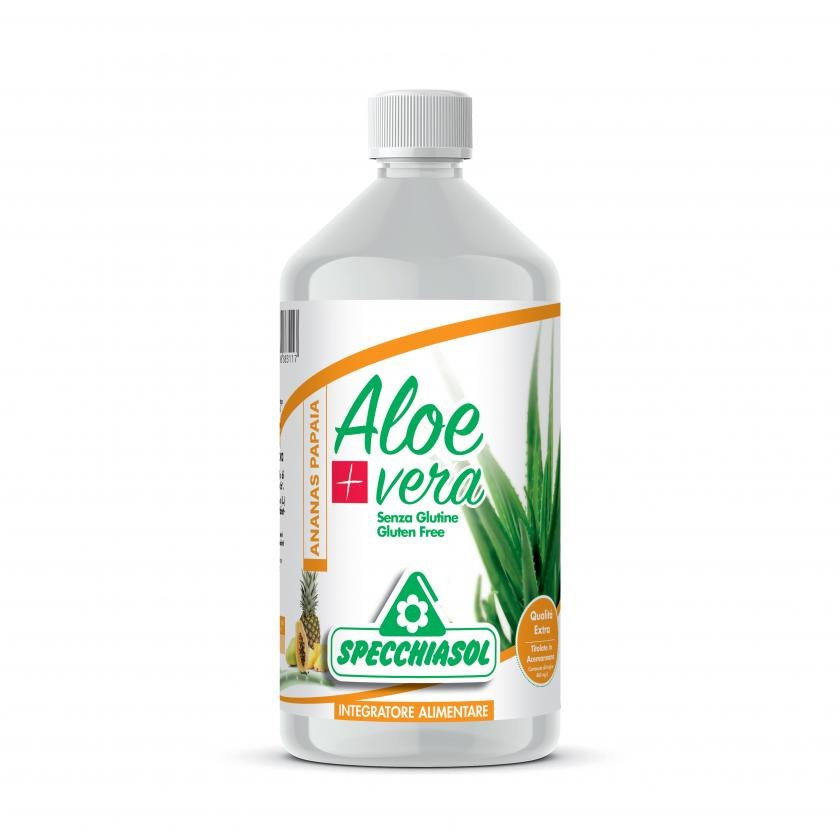 Sok Aloe Vera Eco BIO - 1000 ml - sok z aloesu + ananas + papaja