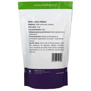 Amla owoc mielony 50 g - Medfuture