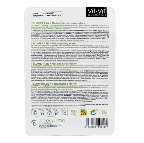 Maska do twarzy VIT VIT Telomeraza Booster - 20 g Maska do twarzy VIT VIT Telomeraza Booster - 20 g