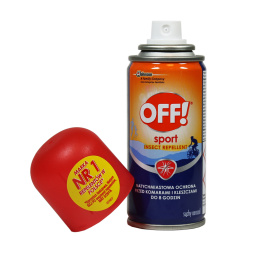 OFF! Sport Repelent przeciw komarom i kleszczom - 100 ml