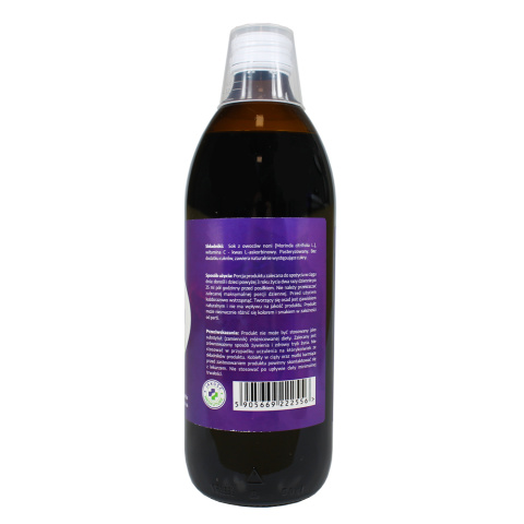 Zalecane spożycie -Sok z owoców noni - 500 ml Zalecane spożycie -Sok z owoców noni - 500 ml