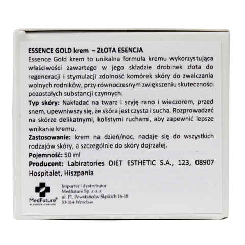 Gold Essence - krem ze złotem - 50 ml Gold Essence - krem ze złotem - 50 ml