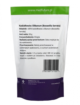 Kadzidłowiec Olibanum żywica 50 g - Medfuture (Boswellia Serrata)