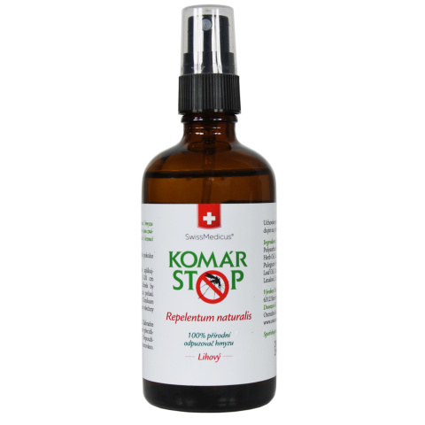 KomarStop SwissMedicus środek na komary 100ml - butelka KomarStop SwissMedicus środek na komary 100ml - butelka