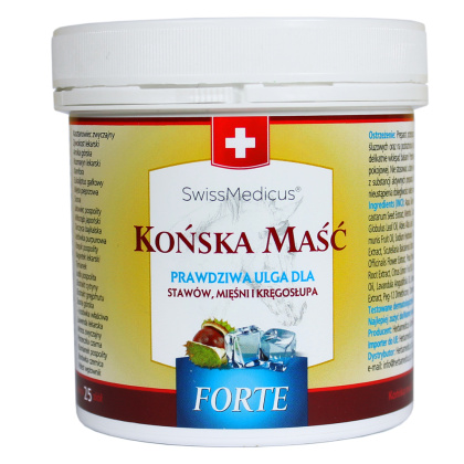 Końska maść FORTE chłodząca 250 ml - Herbamedicus