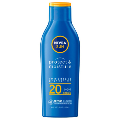 NIVEA Sun Nawilżający balsam do opalania SPF 20 - 200 ml