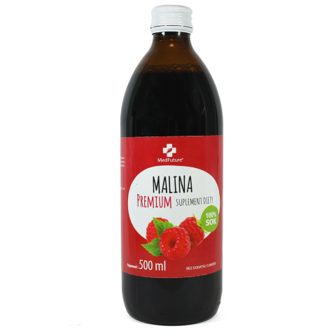 Medfuture - Sok z owoców malin - 500 ml