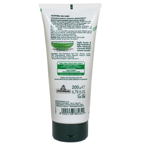 Skład - Żel Aloe Vera Eco BIO - 200 ml - Eliminacja podrażnień Skład - Żel Aloe Vera Eco BIO - 200 ml - Eliminacja podrażnień