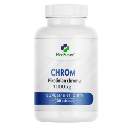 Medfuture - Chromium Chrom 1000 µg - 120 tabletek