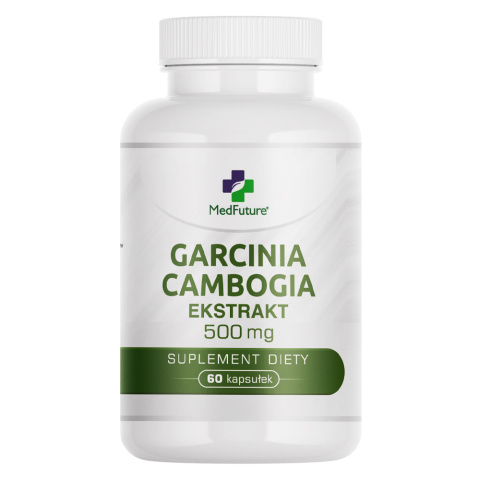Garcinia Cambogia ekstrakt 500 mg - 60 kapsułek