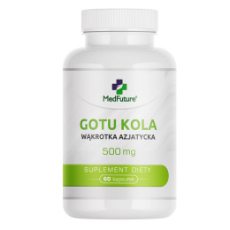 Gotu Kola Ekstrakt 500 mg 60 kapsułek - Medfuture