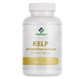 Kelp Ekstrakt 500 mg 120 tabletek - Medfuture