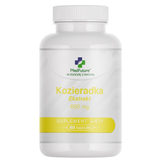 Kozieradka ekstrakt - 650 mg - 60 kapsułek - Medfuture