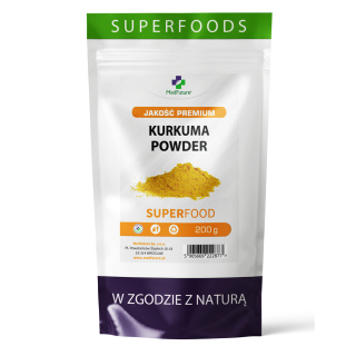 Kurkuma mielona 100% naturalna 200 g - Medfuture