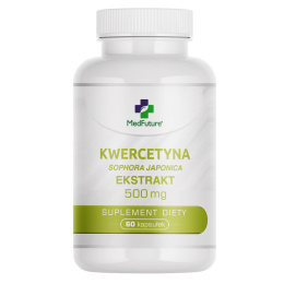 Kwercetyna Ekstrakt 500 mg 60 kapsułek - Medfuture (Sophora Japonika)