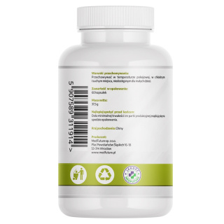 Kwercetyna Ekstrakt 500 mg 60 kapsułek - Medfuture (Sophora Japonika)