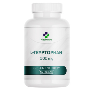 L-tryptofan Ekstrakt 500 mg 60 kapsułek - Medfuture