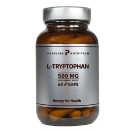 L-tryptofan Ekstrakt 500 mg 60 kapsułek - Pureline Nutrition