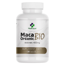 Maca Organic BIO 400 mg 60 kapsułek - Medfuture