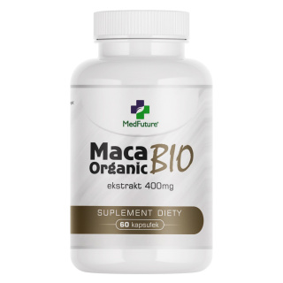 Maca Organic BIO 400 mg 60 kapsułek - Medfuture