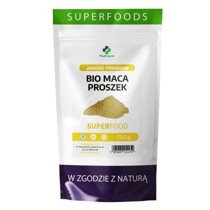 Maca sproszkowany korzeń 200 g - Medfuture