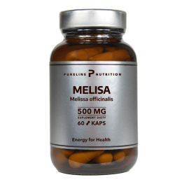 Melisa lekarska Ekstrakt 500 mg 60 kapsułek - Pureline Nutrition