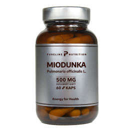 Miodunka lekarska Ekstrakt 500 mg 60 kapsułek - Pureline Nutrition