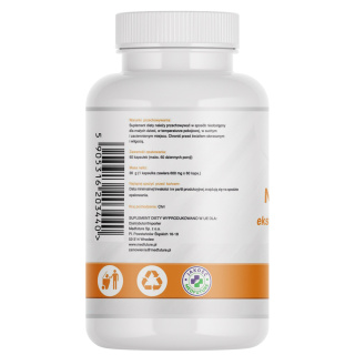 Monakolina K 500 mg 60 kapsułek - Medfuture (Ekstrakt z czerwonego ryżu)