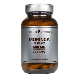 Moringa Ekstrakt 500 mg 60 kapsułek - Pureline Nutrition