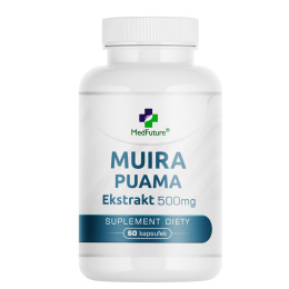 Muira puama Ekstrakt 500 mg 60 kapsułek - Medfuture