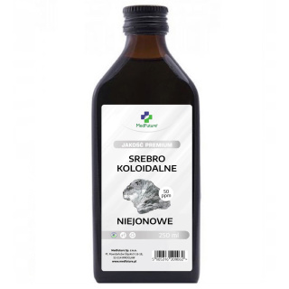 Niejonowe srebro koloidalne 50 ppm - 250 ml - Medfuture