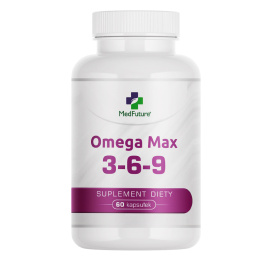 Omega 3-6-9 Max 60 kapsułek - Medfuture