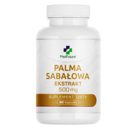 Palma sabałowa Ekstrakt 500 mg 60 kapsułek - Medfuture (Saw palmetto)