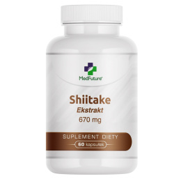 Shiitake (Lentinus edodes) - 670 mg - 60 kapsułek - Medfuture