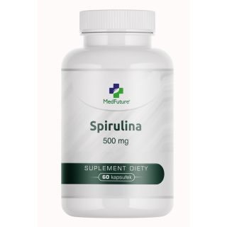 Spirulina Organic BIO - 60 kapsułek - Medfuture