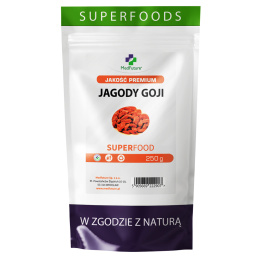 Suszone jagody Goji 250 g - Medfuture