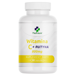 Witamina C + rutyna 800 mg 60 kapsułek - Medfuture