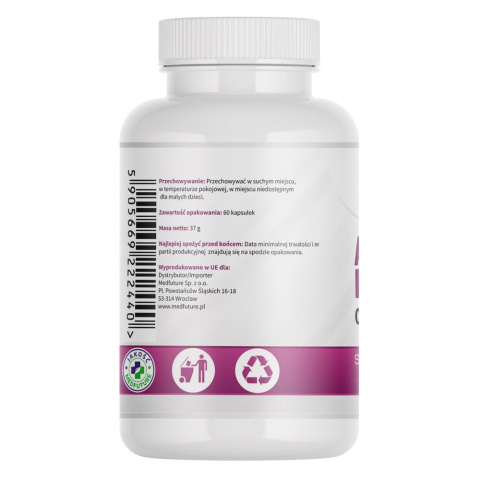 MedFuture Acai Berry oryginal esktrakt 2000mg, suplement diety 60 kapsułek