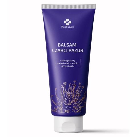 Balsam Czarci Pazur + arnika + żywokost - 250 ml - Medfuture