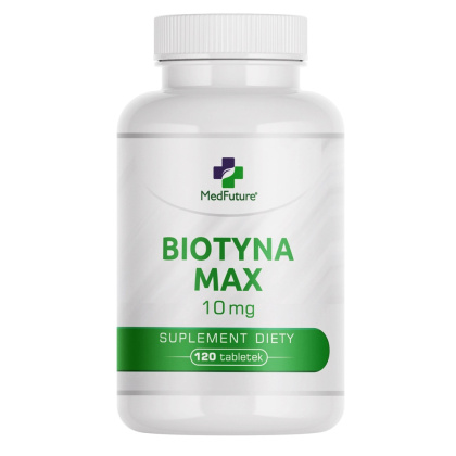 Biotyna Max 10 mg 120 tabletek - Medfuture