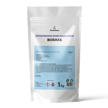 Boraks (Czteroboran sodu dziesięciowodny) - 1 kg